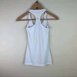 Lululemon Cool Racerback Tank White Mesh?? HTF 2
